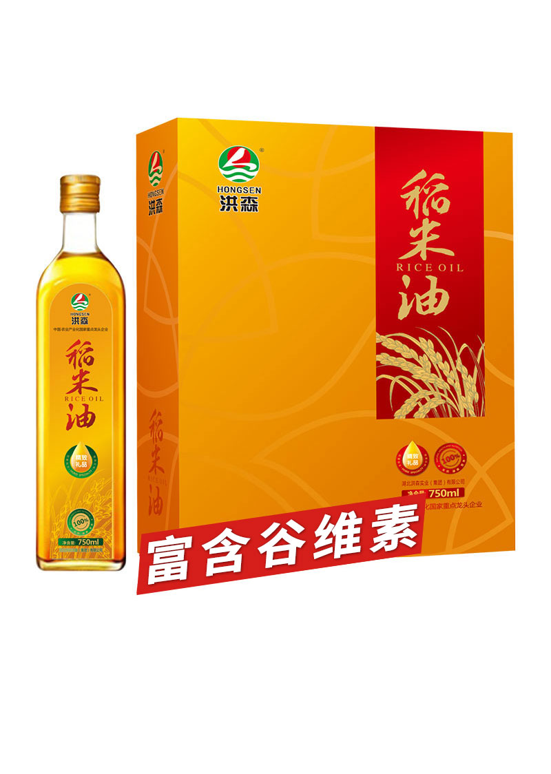 洪森稻米油（750ML）